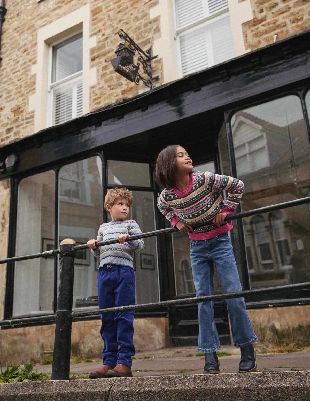 Eleanor Fair Isle Jumper-Multi Texture - Image 8