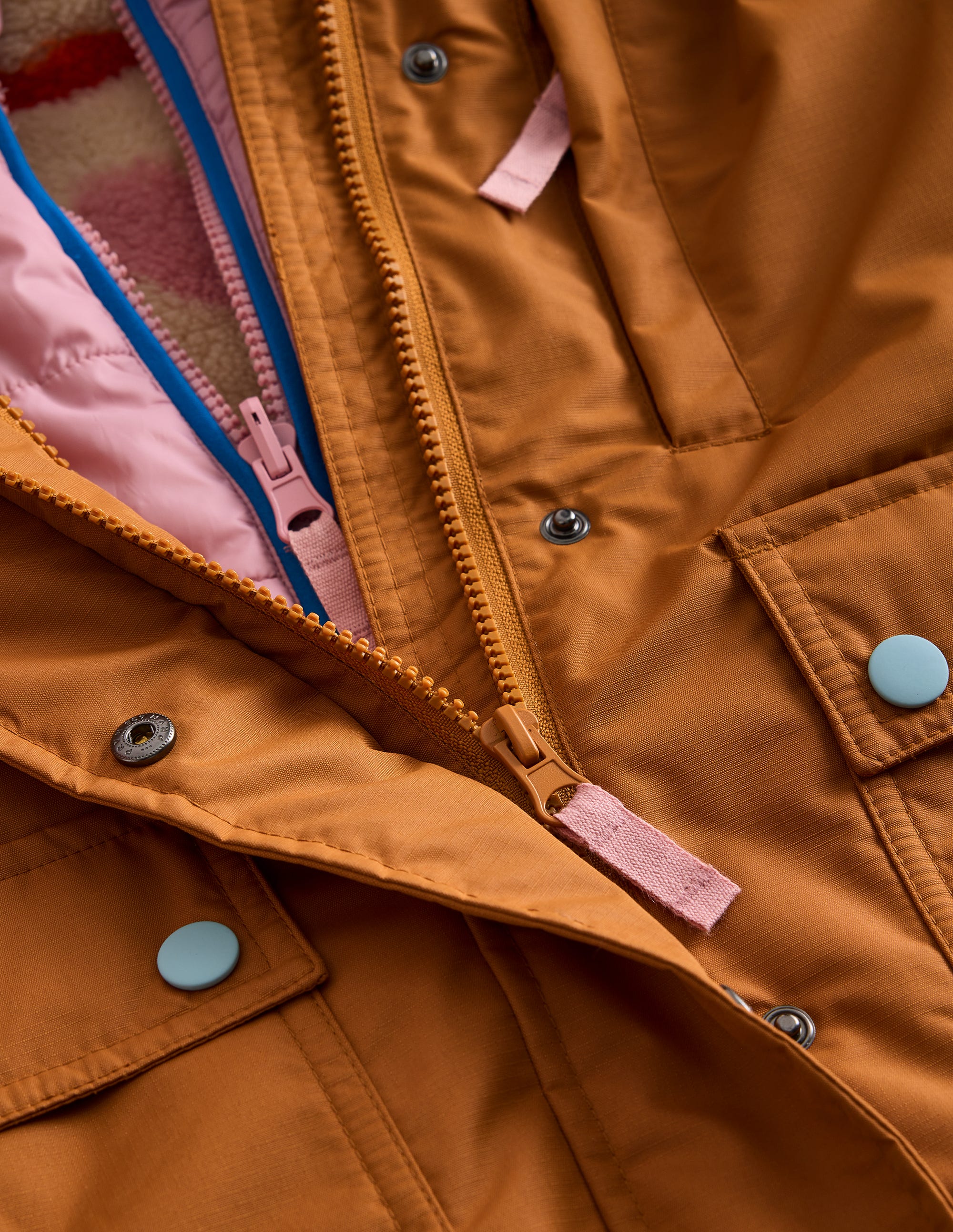 4-in-1 Waterproof Coat-Butterscotch - Image 3