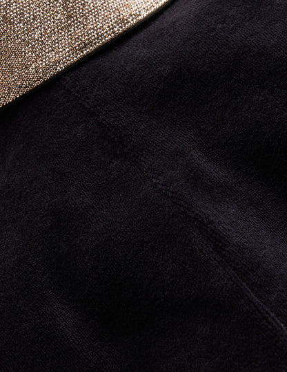 Velvet Leggings-Black-3