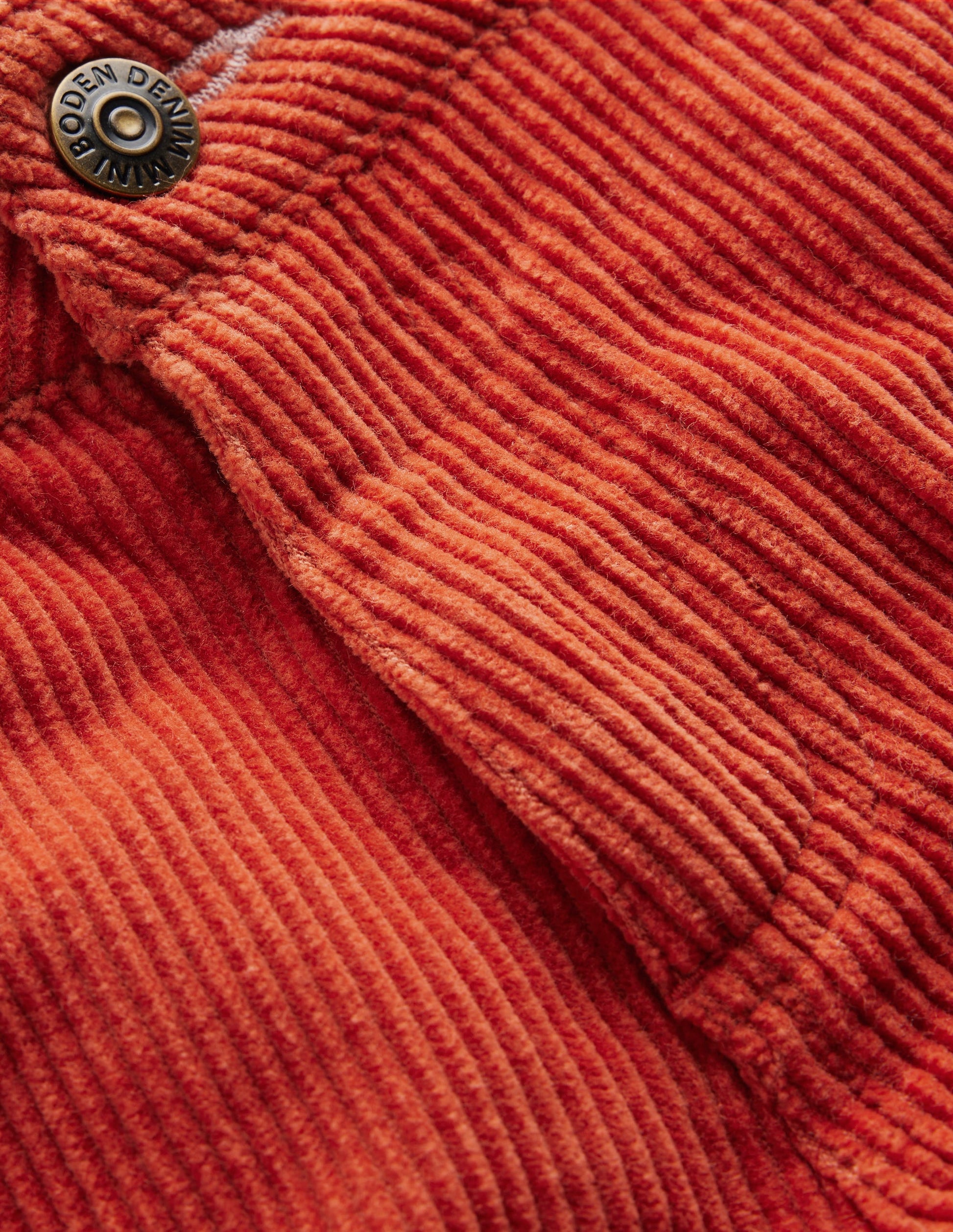 Wide Leg Jeans-Burnt Ochre Orange-3