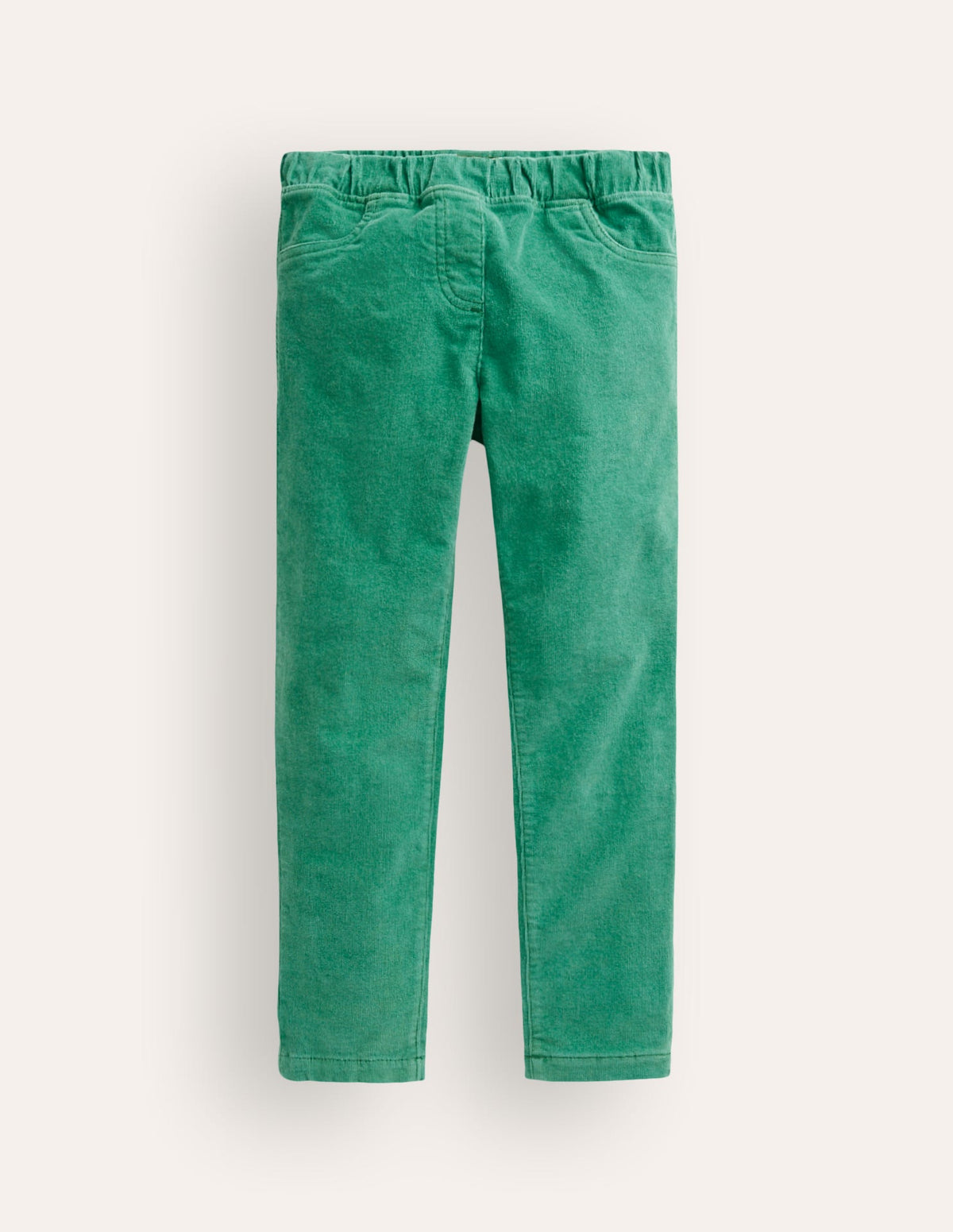 Cord Leggings-Rich Emerald - Image 1