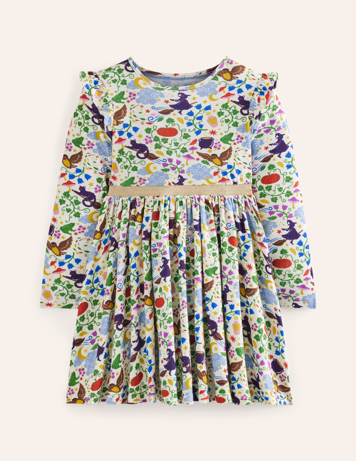 Mabel Twirly Ballerina Dress-Multi Hocus Pocus-1