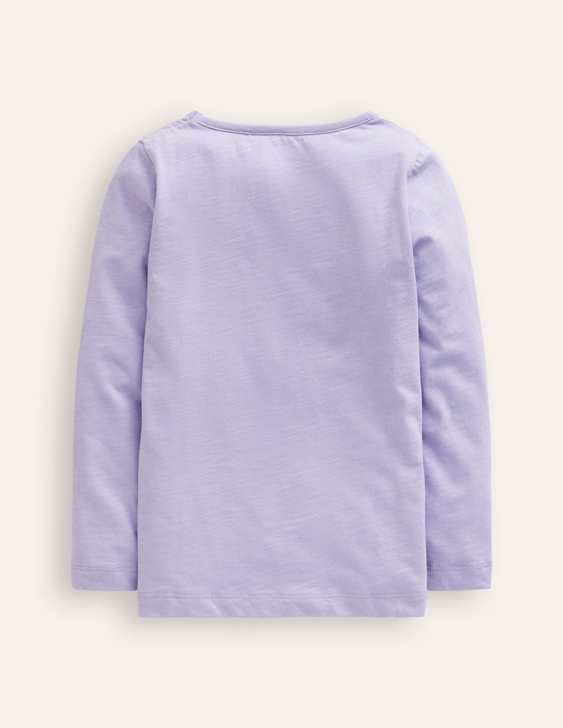 Printed Graphic T-Shirt-Misty Lavendar Horses-2