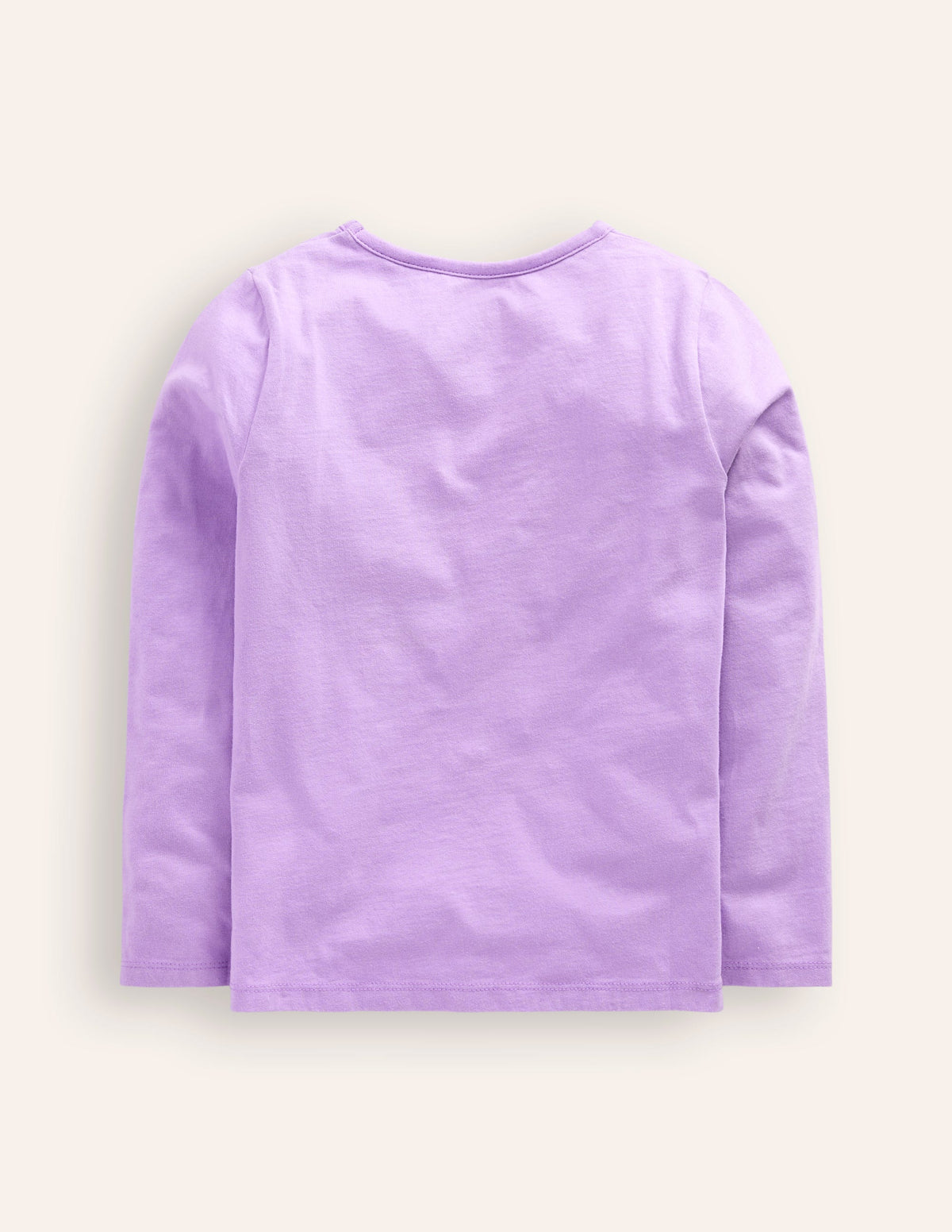 Appliqué Long Sleeve Top-Aster Purple Woodland Friends - Image 2