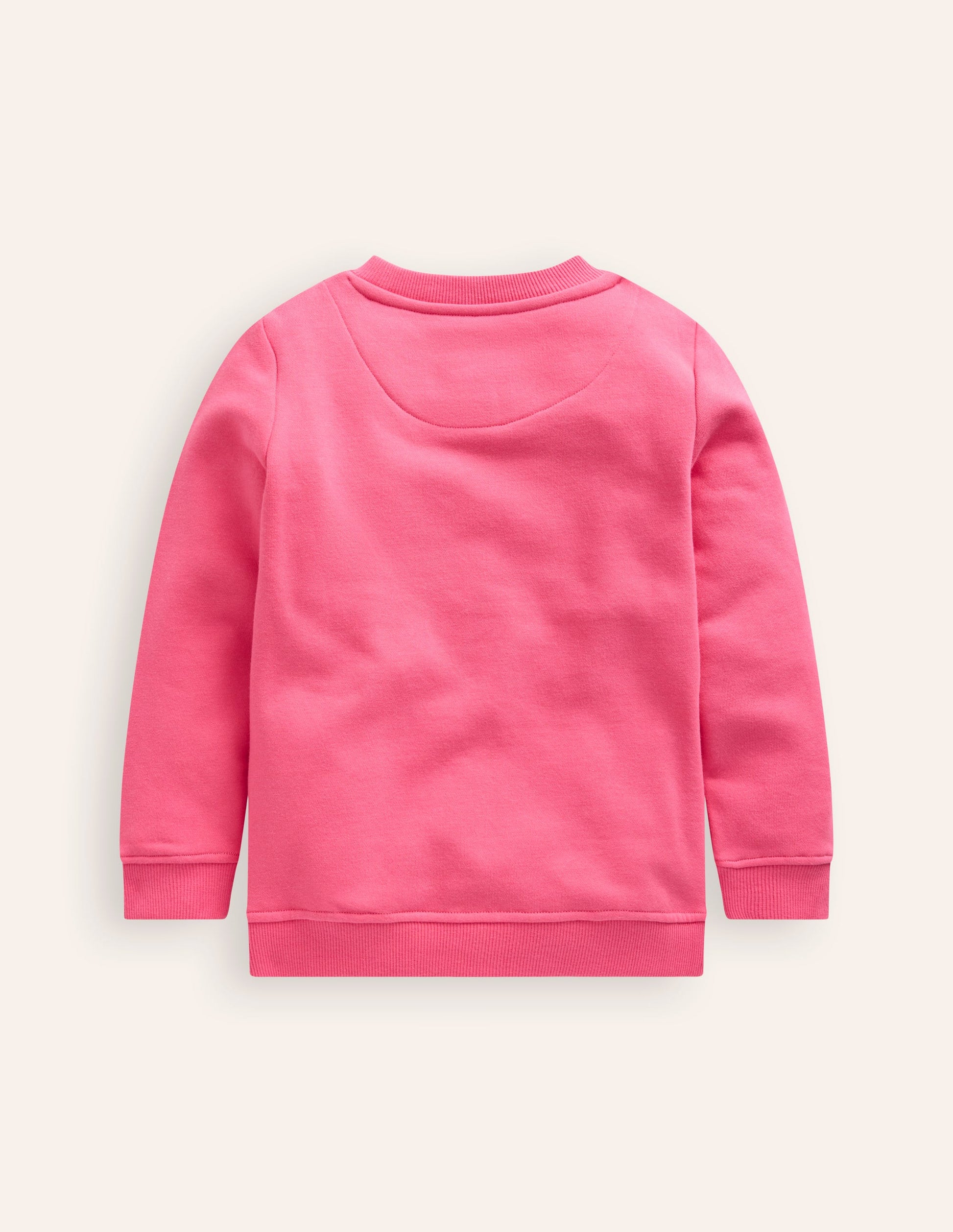 Appliqué Sweatshirt-Rose Petal Pink Pumpkin House-2