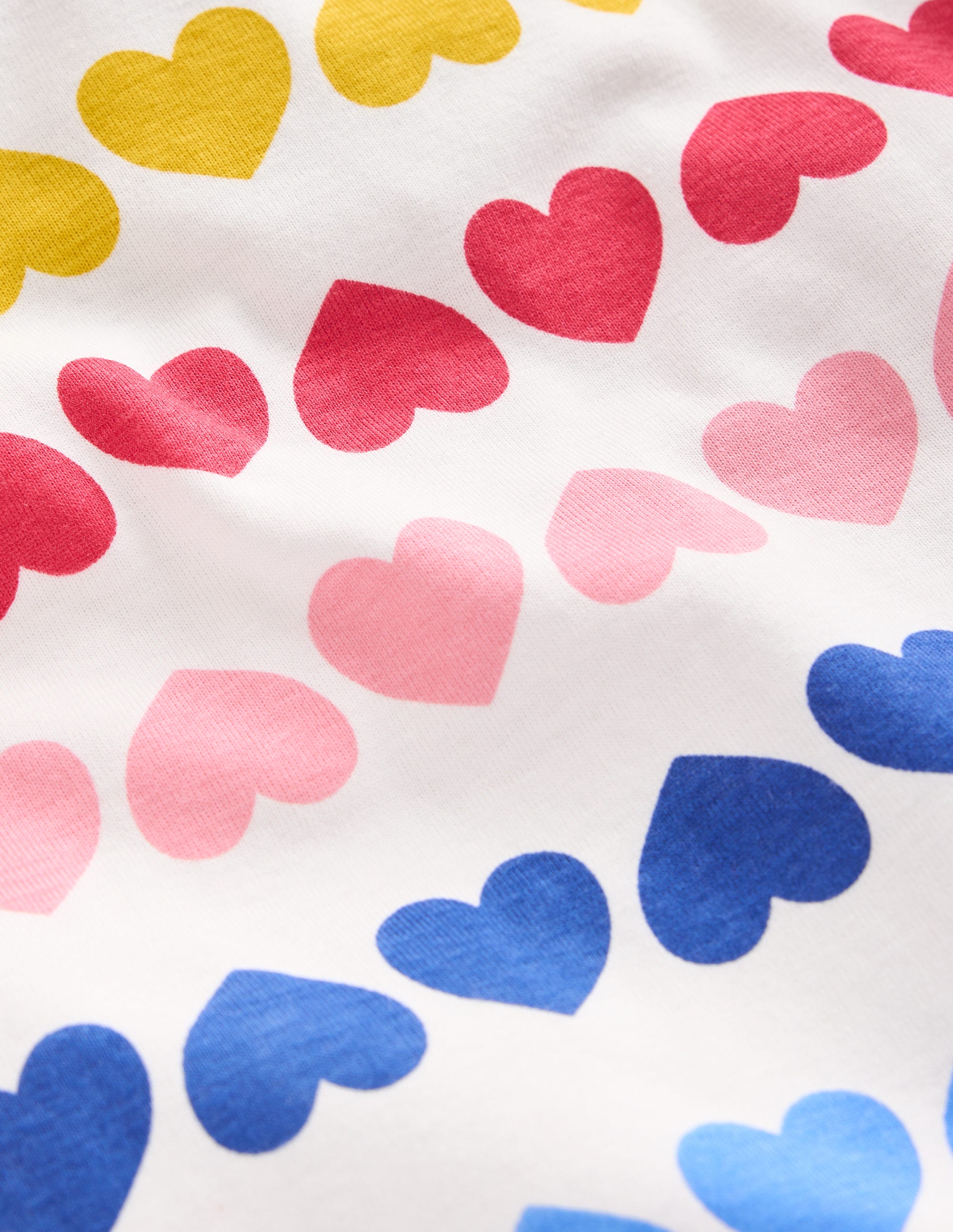 Twin Pack Snug Pyjamas-Fair Isle Hearts - Image 3