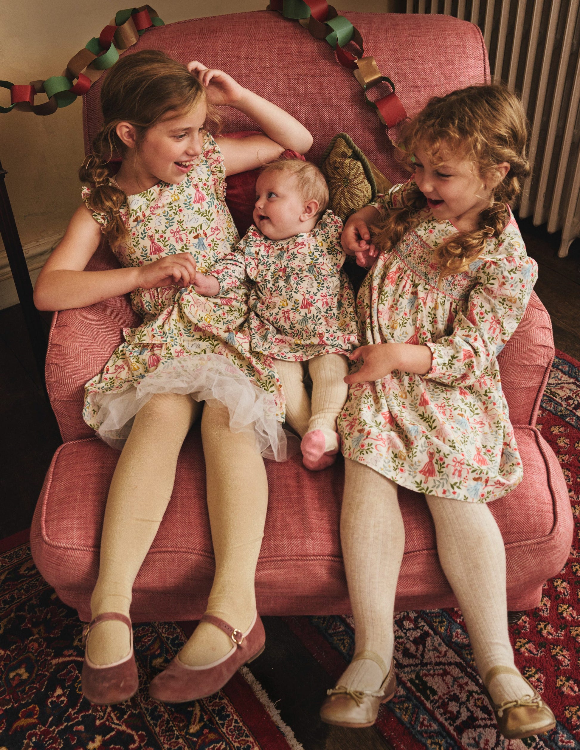 Bess Cosy Smocked Dress-Vanilla White Ballet Toile-5