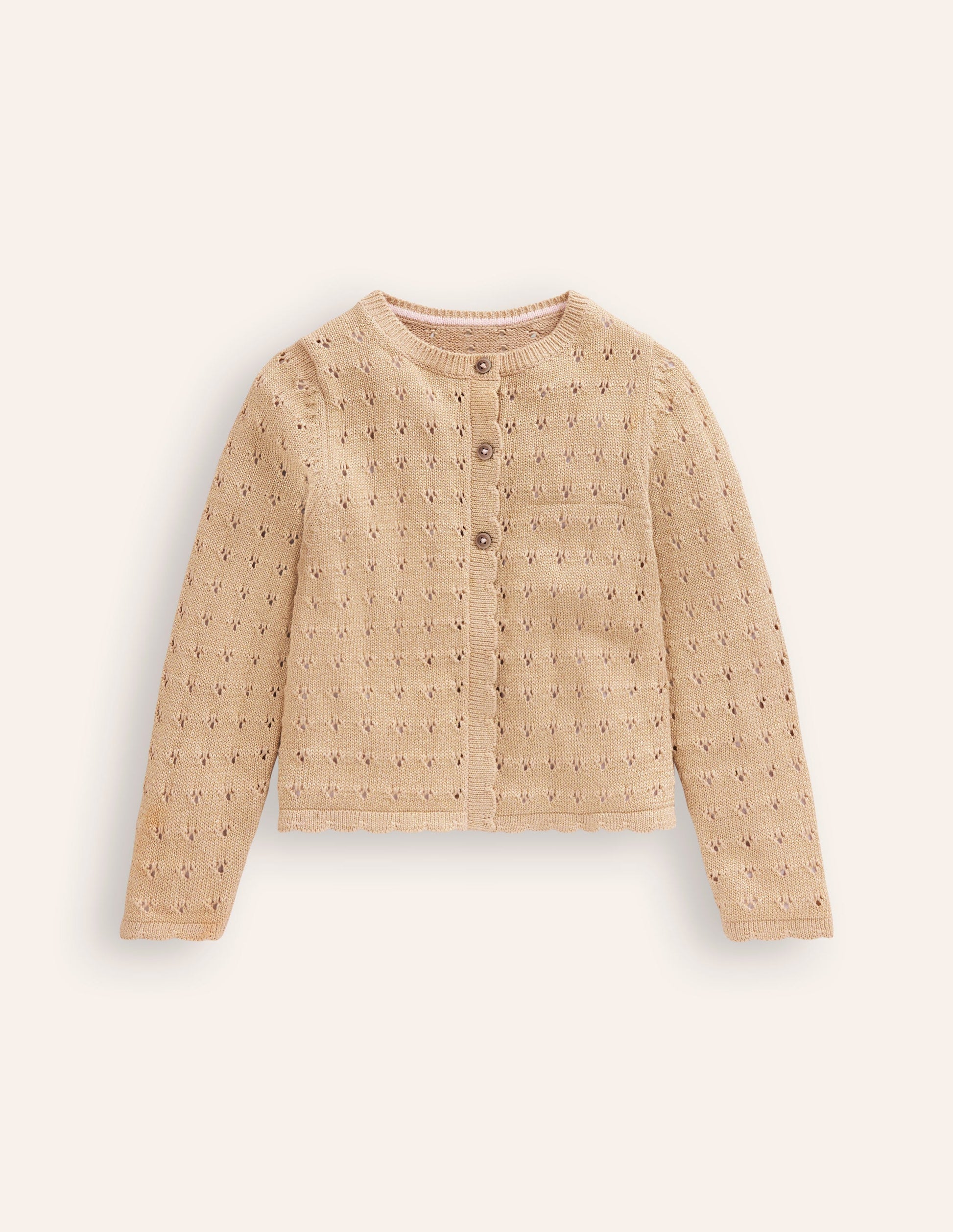 Sparkle Occasion Cardigan-Gold-1