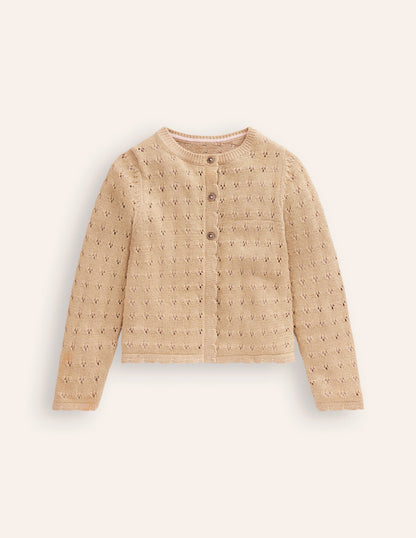 Sparkle Occasion Cardigan-Gold-1
