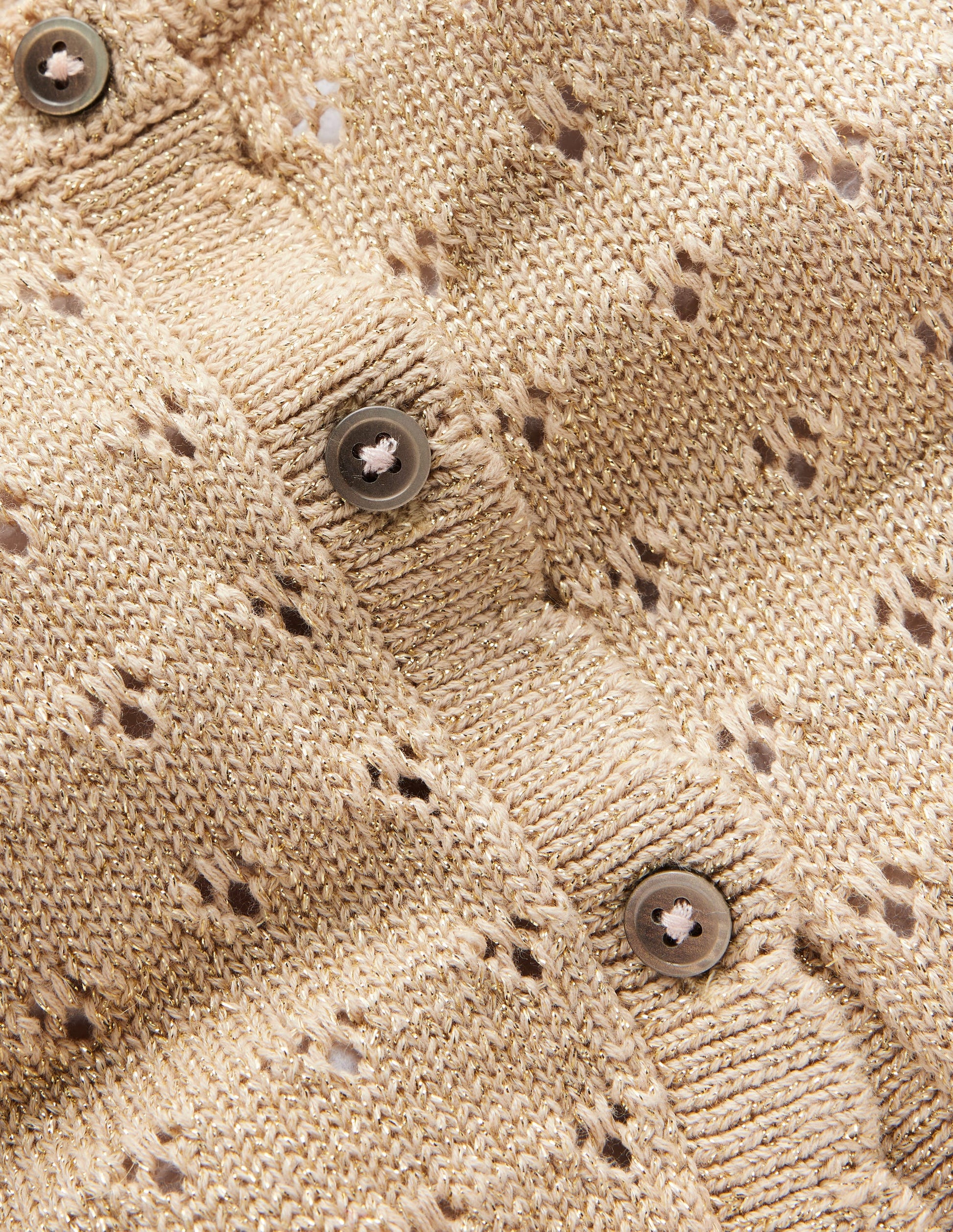 Sparkle Occasion Cardigan-Gold-3