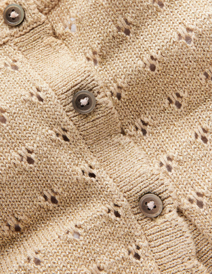 Sparkle Occasion Cardigan-Gold-3