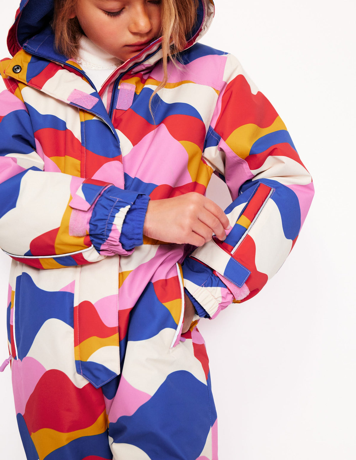 All-Weather Ski All-In-One-Cosmos Pink Ski Camo - Image 2