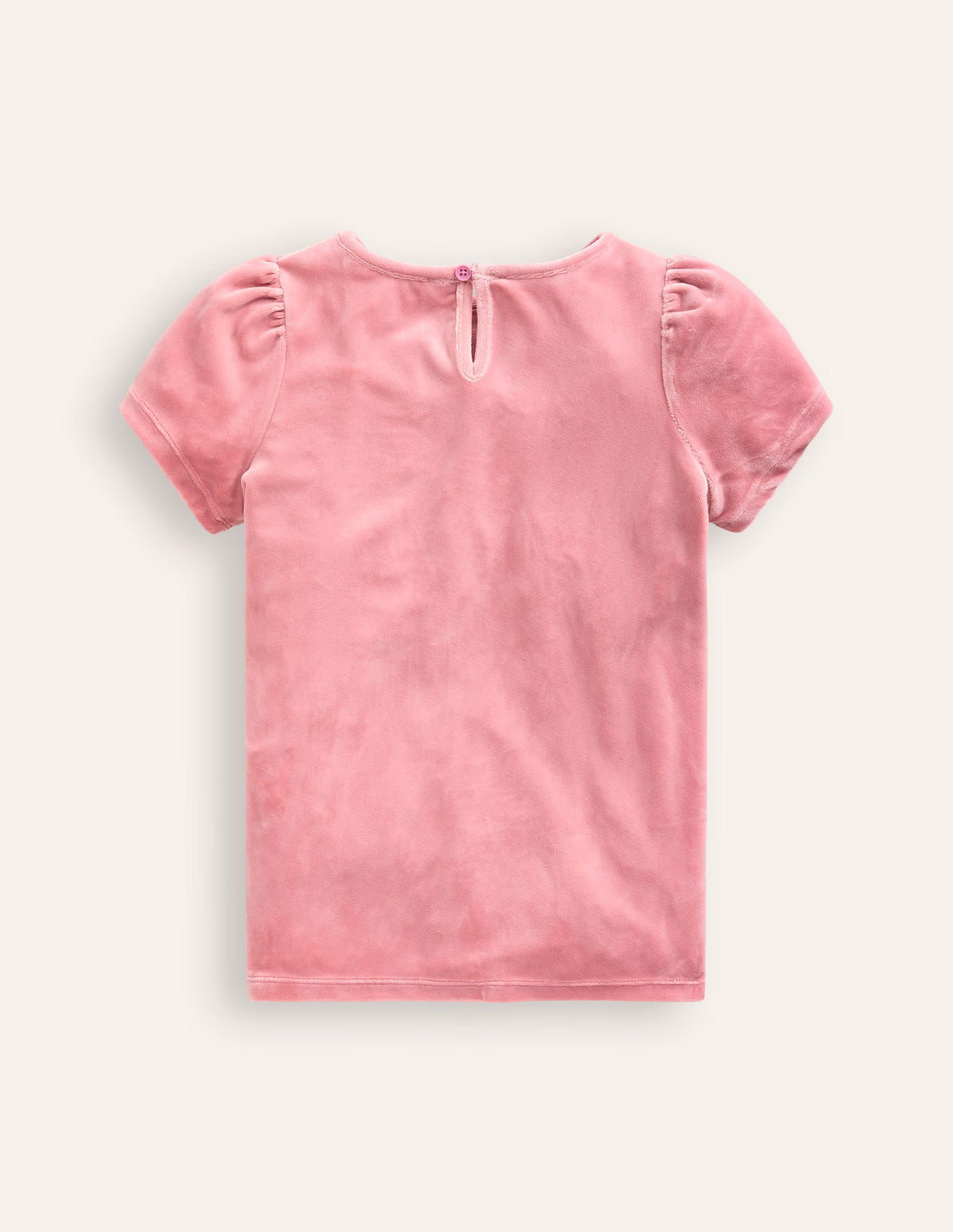 Velvet Party Top-Vintage Pink - Image 2