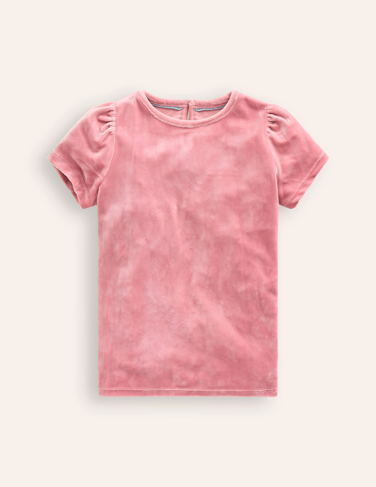 Velvet Party Top-Vintage Pink - Image 1