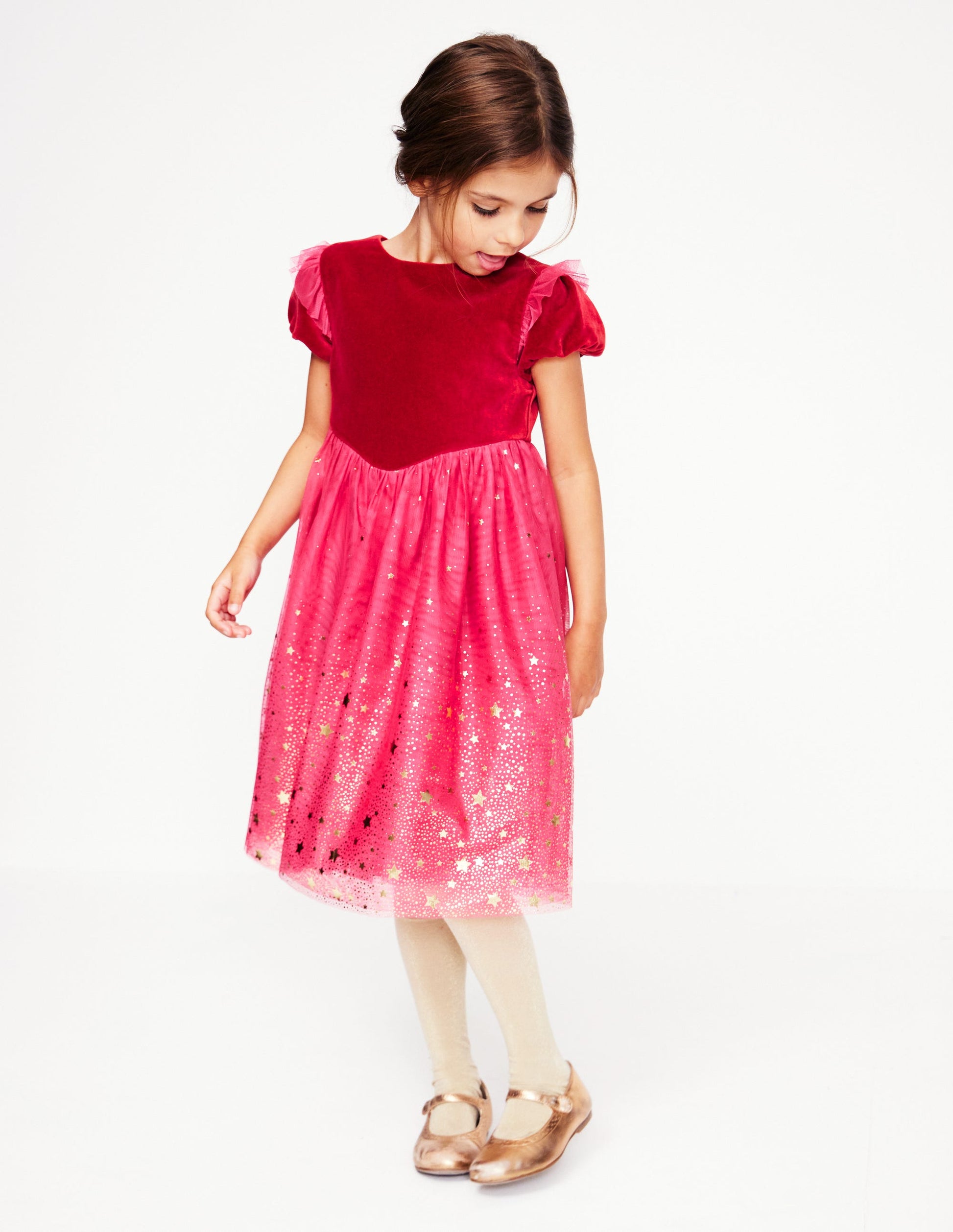 Vipsport Gr Matalan Ladies Party Wear Esther Metallic Party Dress