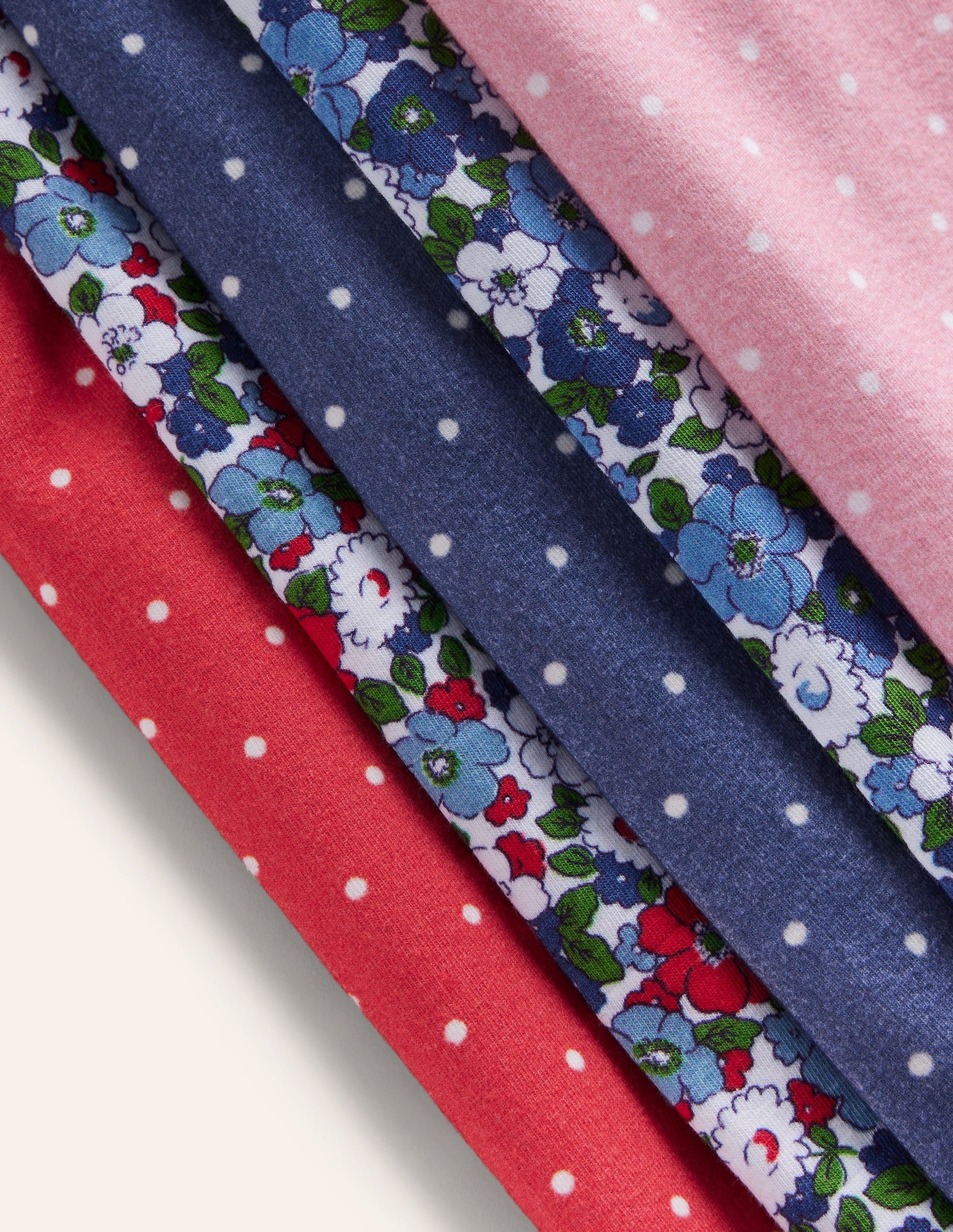 5-pack Leggings-Multi Spot/Floral-2