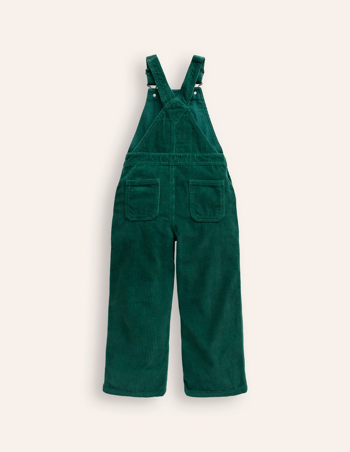 Straight Leg Dungaree-Jewel Green Heart - Image 2