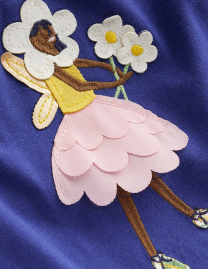 Appliqué Tunic and Legging Set-Starboard Blue Fairies-2
