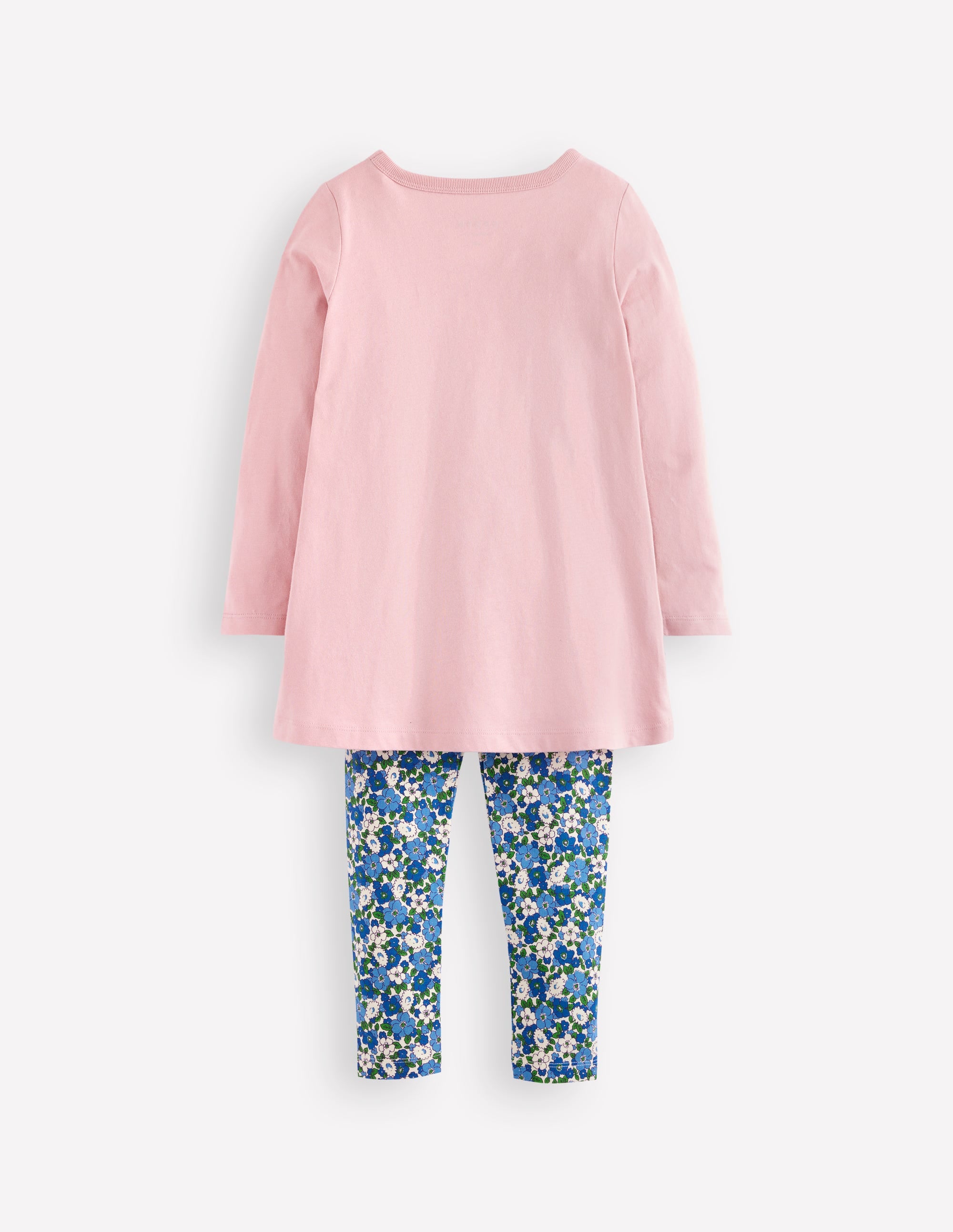 Appliqué Tunic and Legging Set-Vintage Pink Weather - Image 2