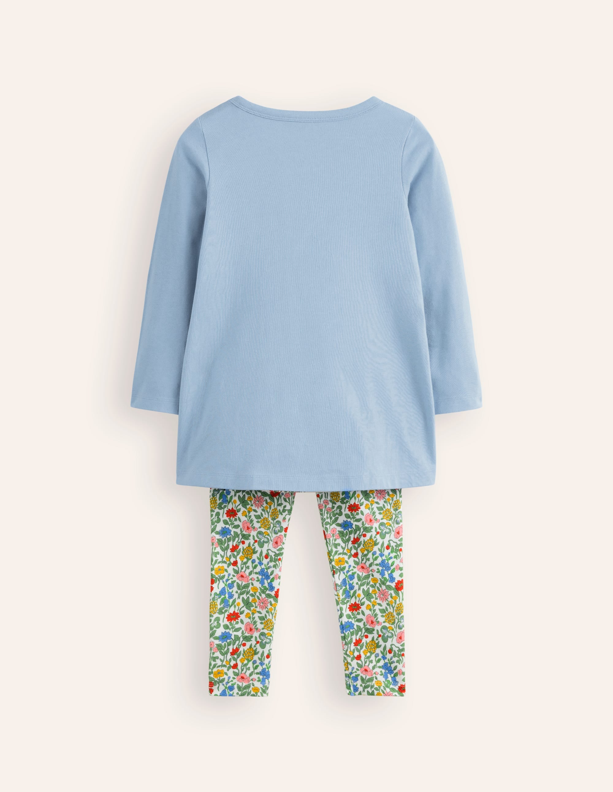 Appliqué Tunic and Legging Set-French Blue Unicorns - Image 2