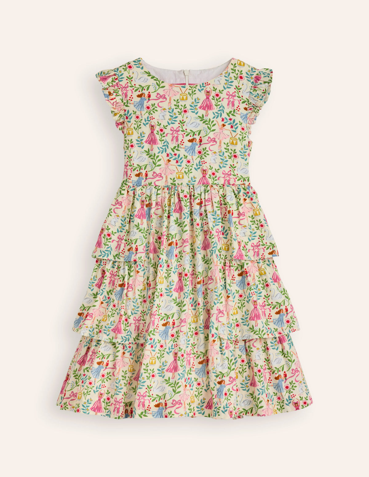 Heritage Party Dress-Vanilla White Ballet Toile-1