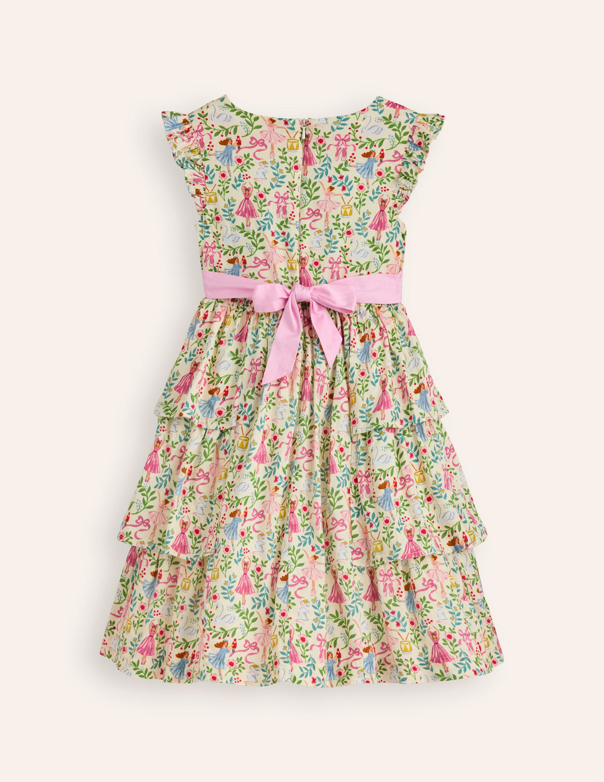 Heritage Party Dress-Vanilla White Ballet Toile - Image 2