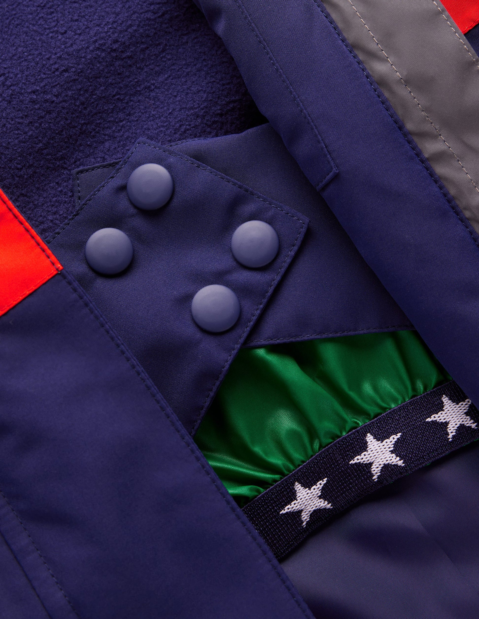 All-Weather Waterproof Coat-Rainbow Stripe-3