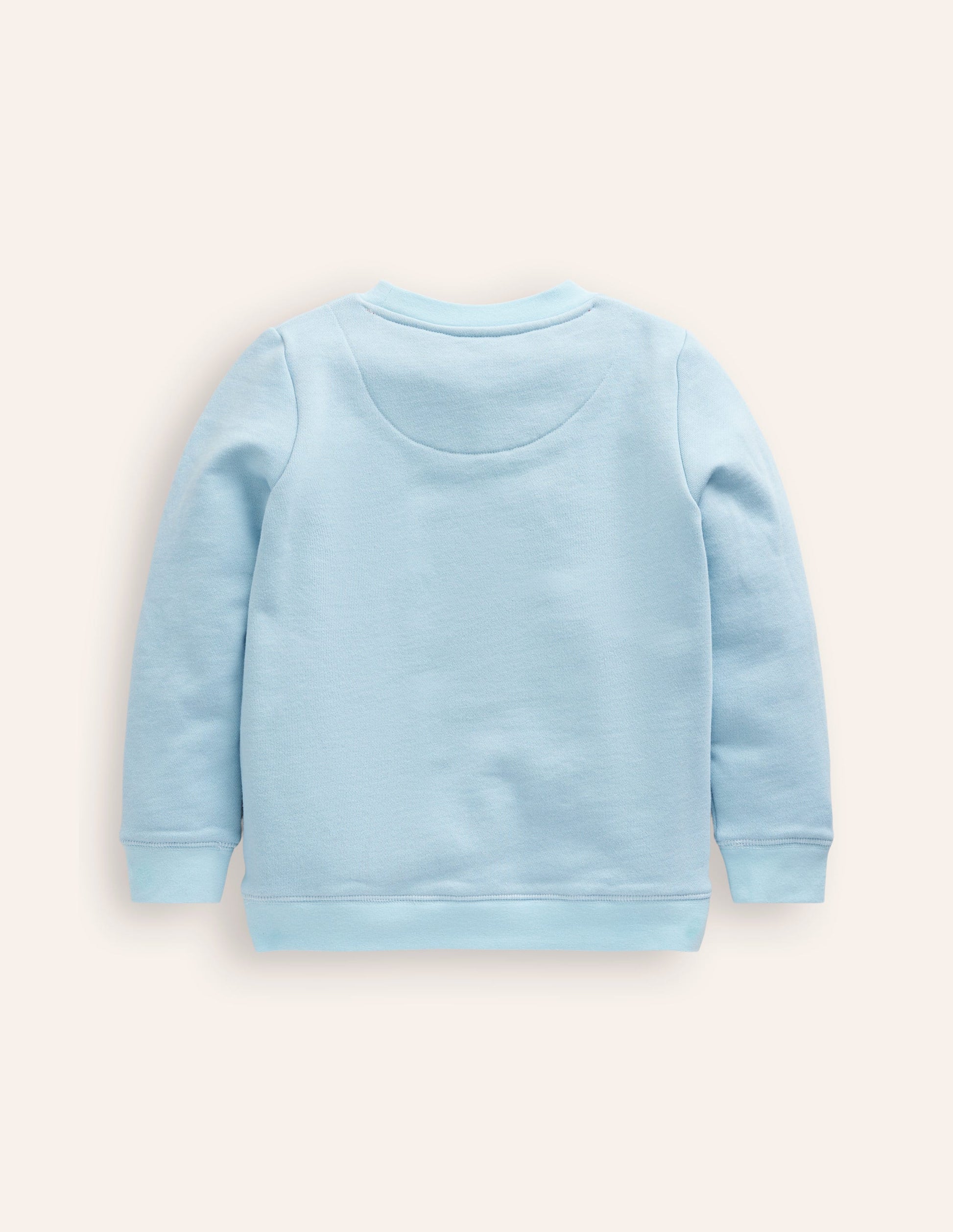 Appliqué Sweatshirt-Vintage Blue Carousel-2