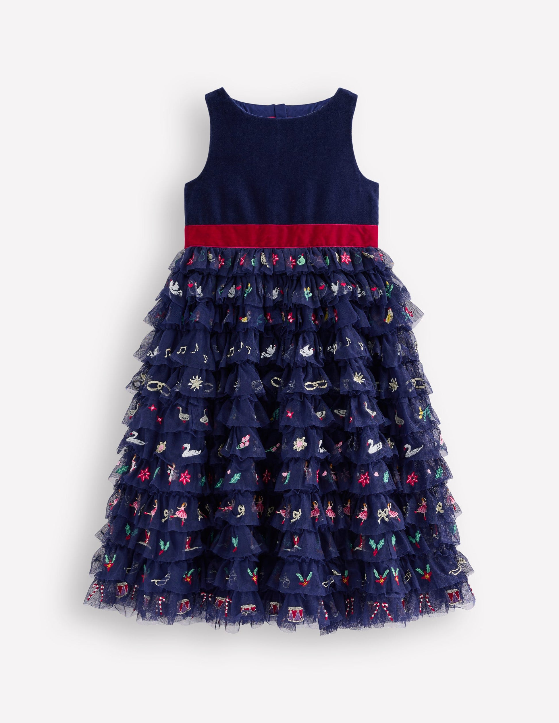 12 Days of Christmas Dress-College Navy-1