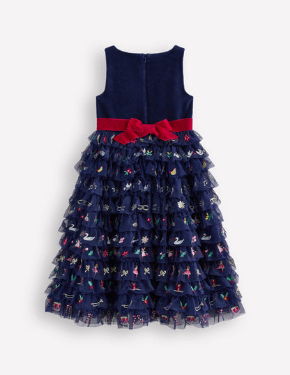 12 Days of Christmas Dress-College Navy-2