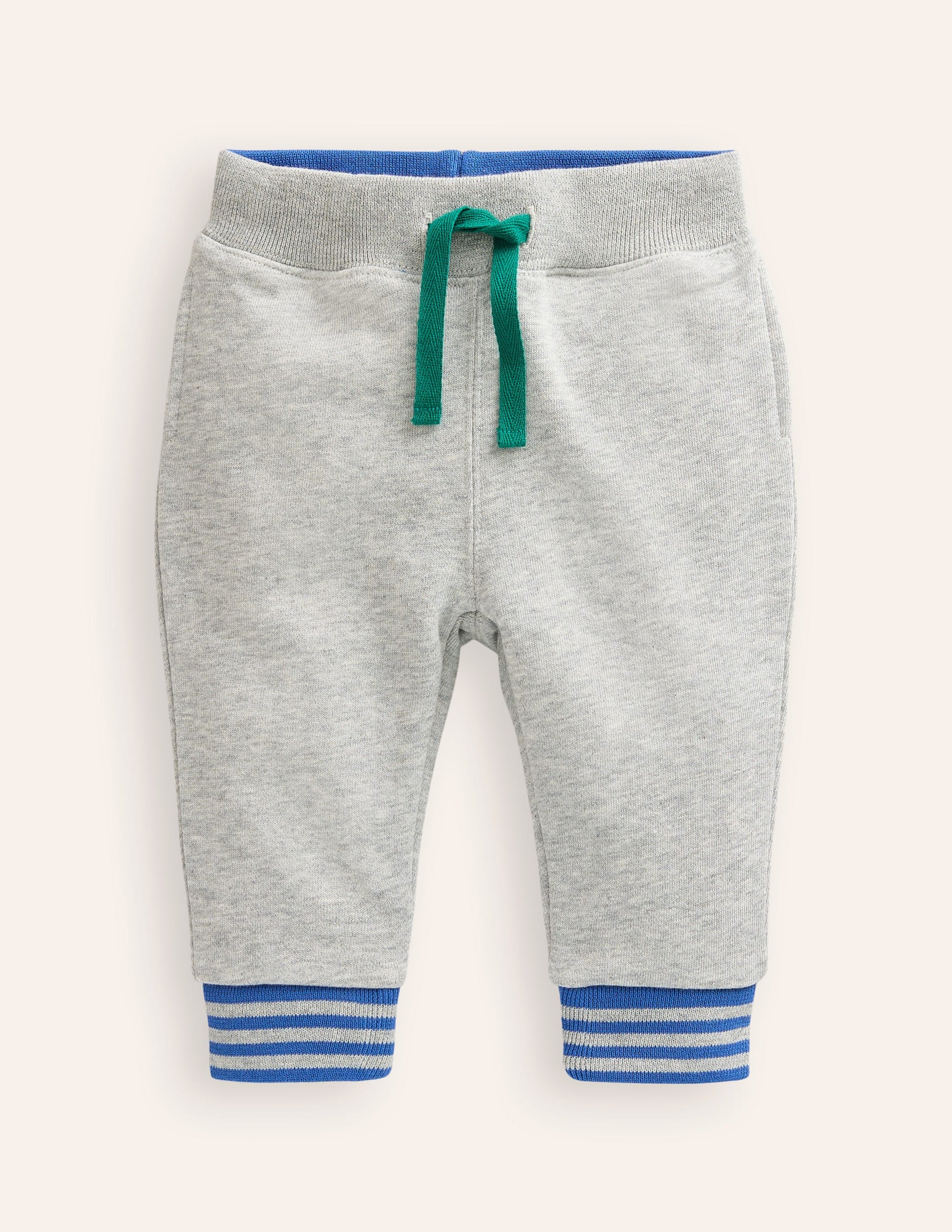 Essential Jersey Trousers-Grey Marl-1