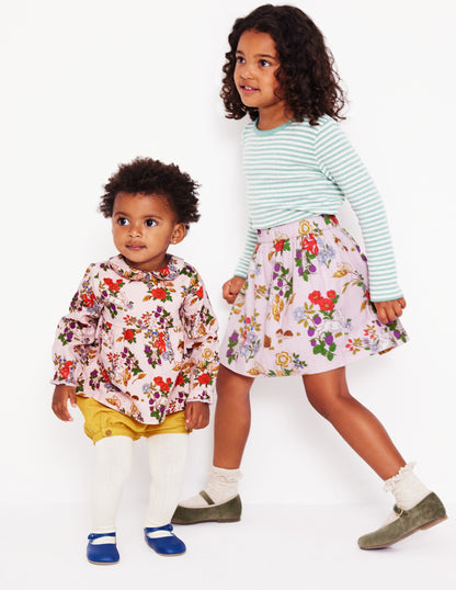 Woven Top and Bloomer Set-French Pink Harvest-4