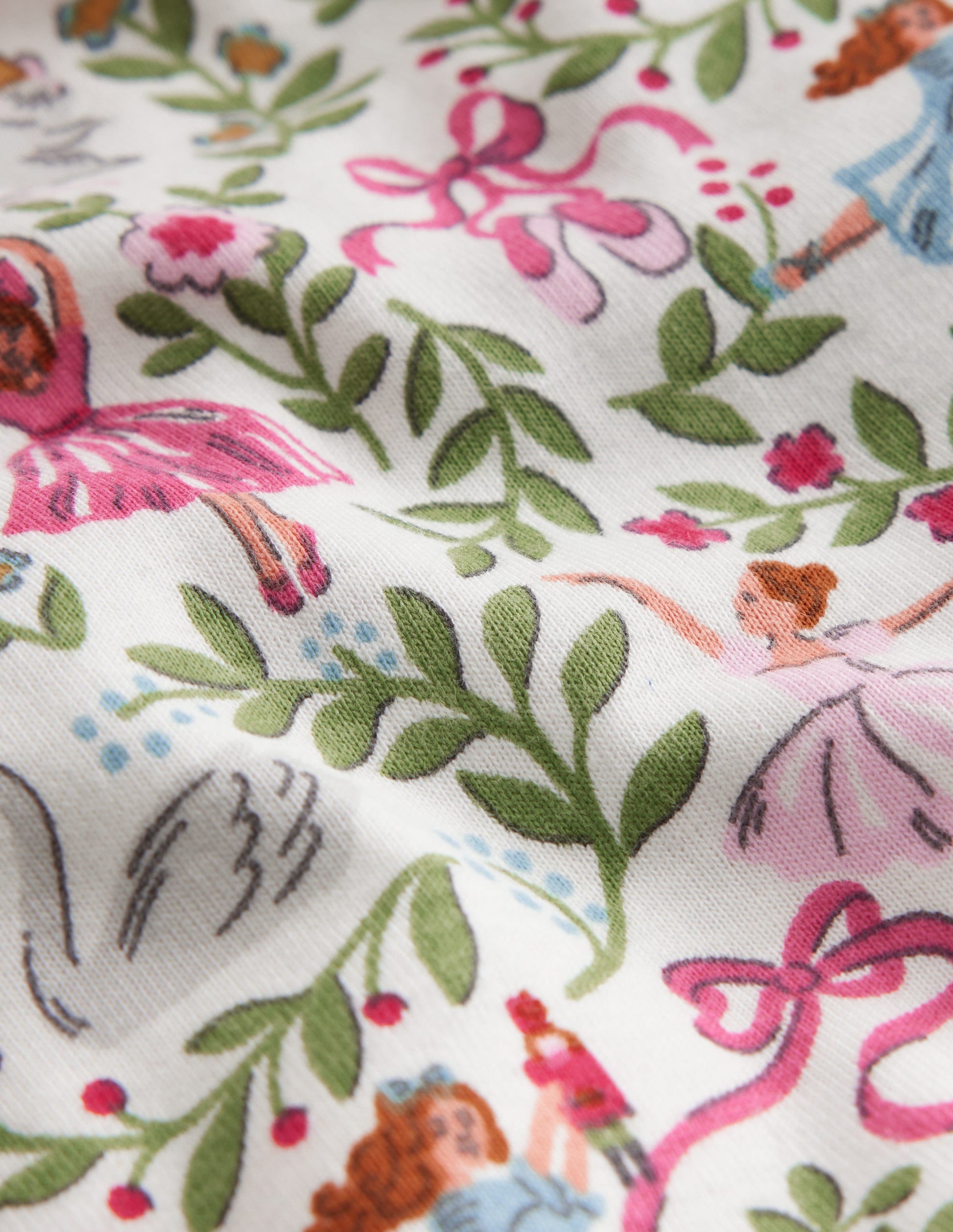 Snug Long John Pyjamas-Ivory Ballet Toile-3