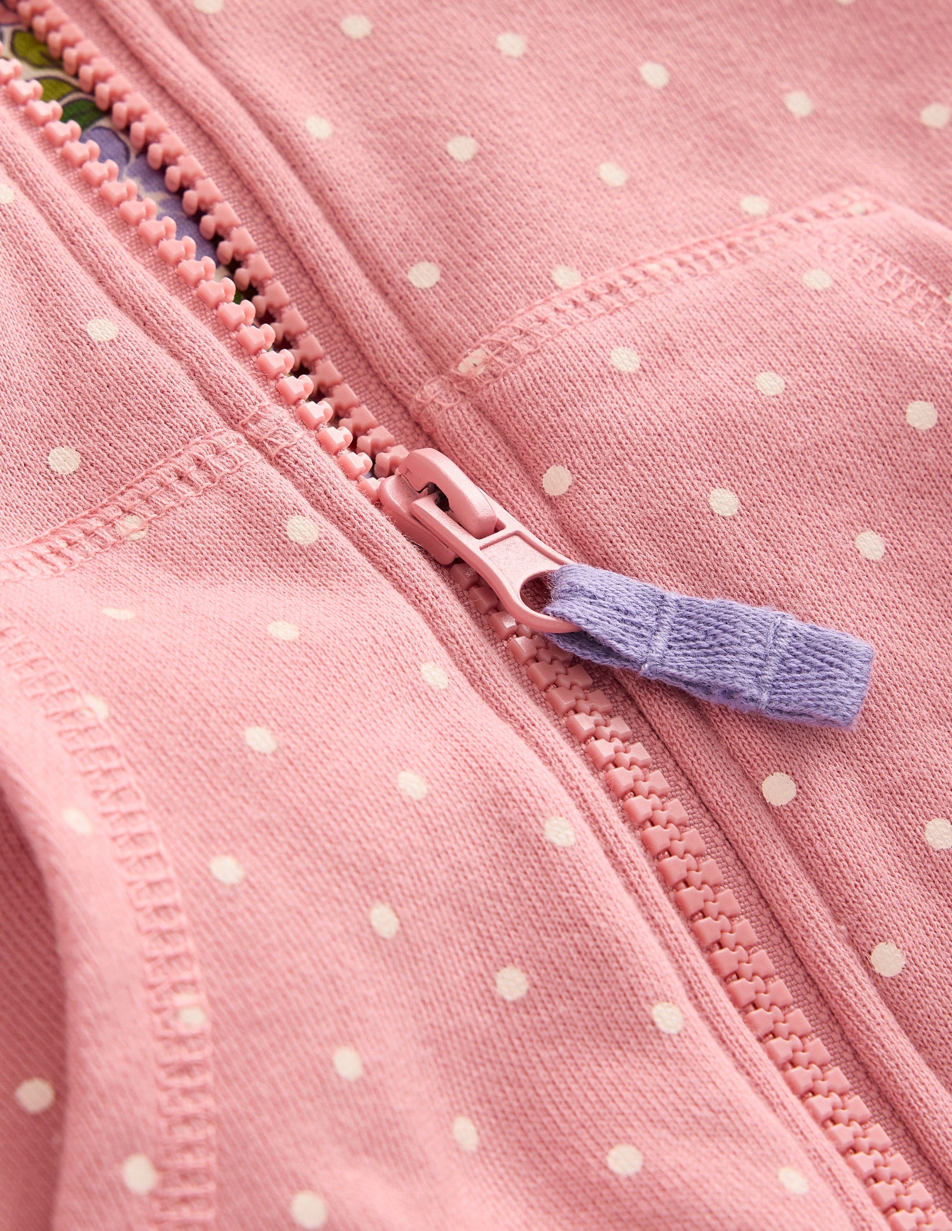 Novelty Shaggy Lined Hoody-Almond Pink Bunny-3