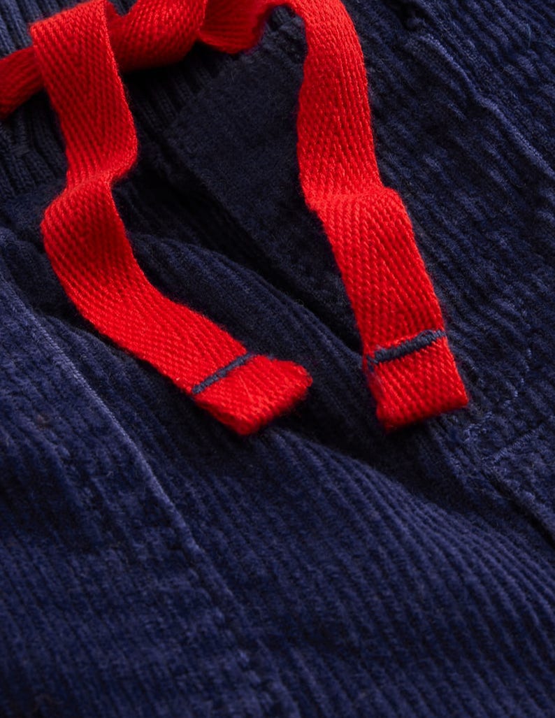 Cosy Lined Trousers-Starboard Blue-3