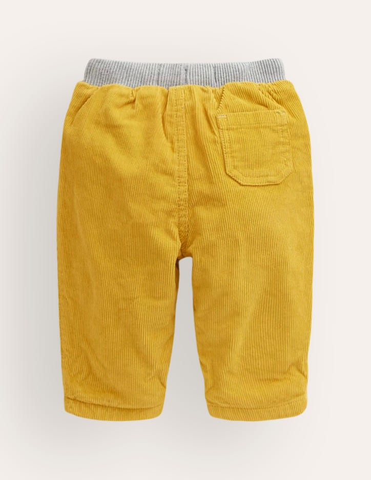 Cosy Lined Trousers-Honeycomb Yellow - Image 2