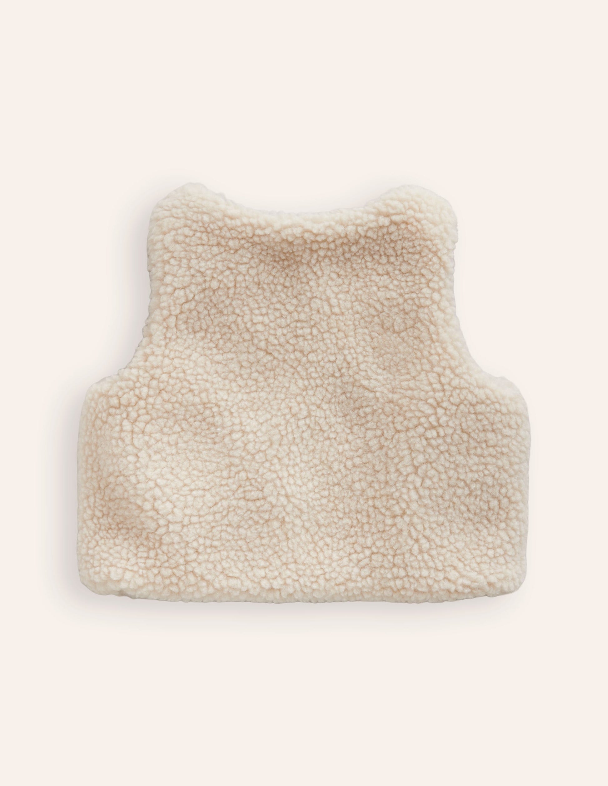 Clutch 2024 Teddy Fleece Clutch Plush-effect Bag, White Intrend