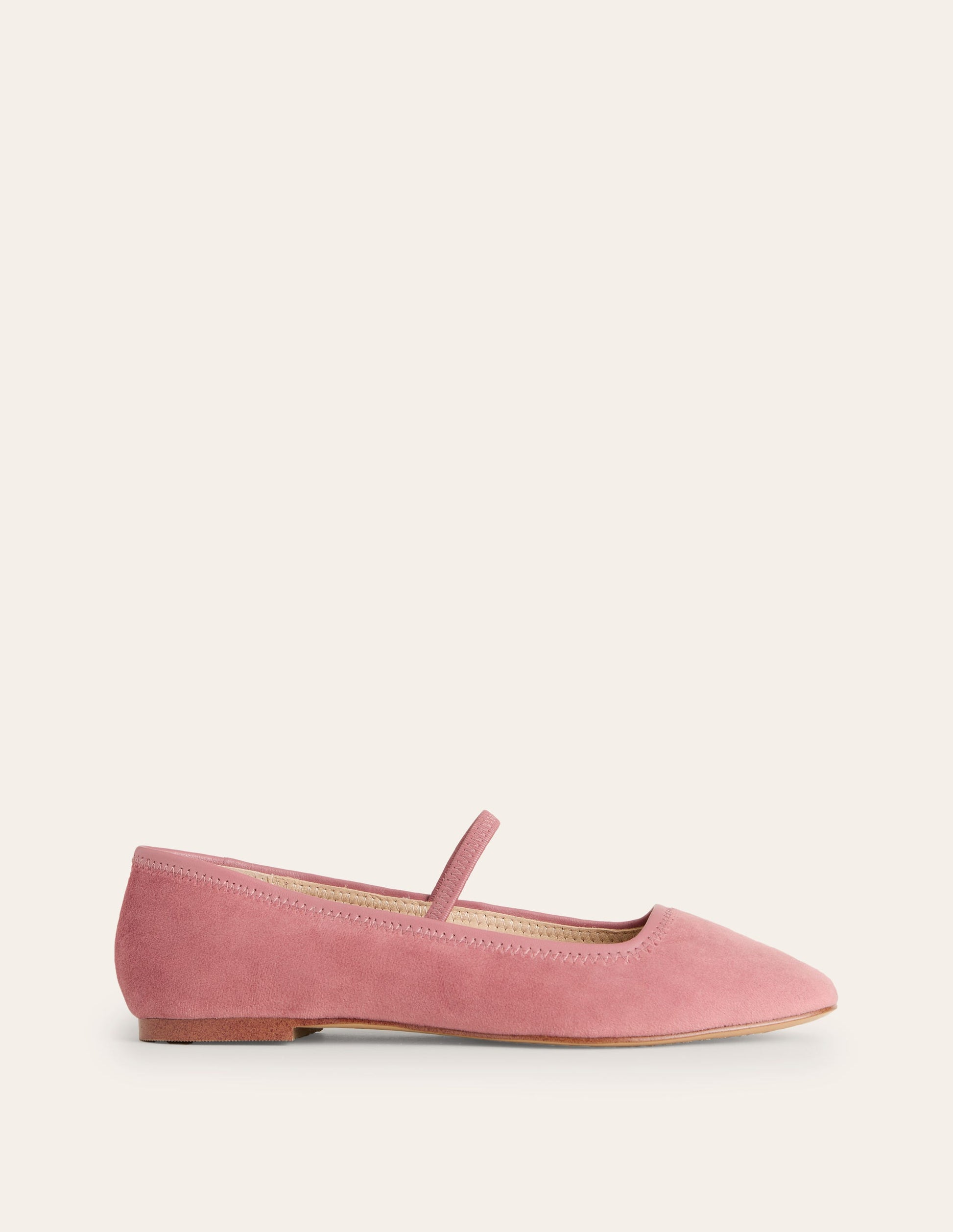 Thea Mary Jane Ballet Flats-Old Rose-2