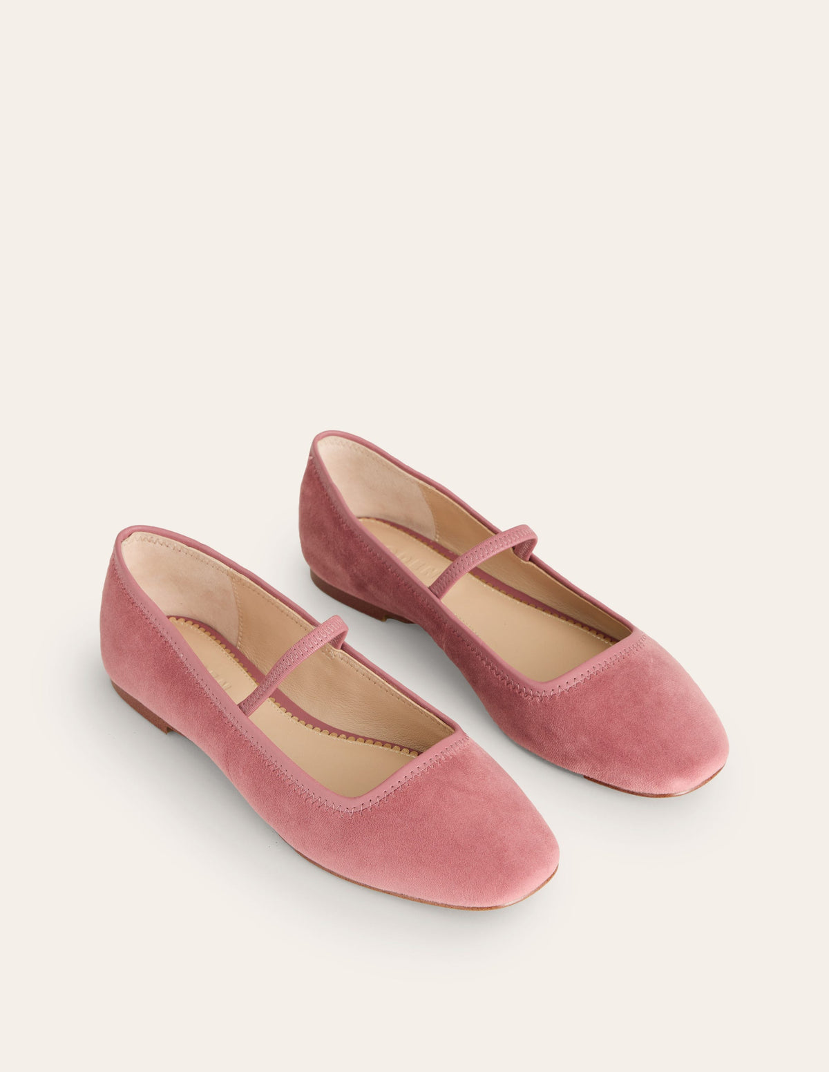 Thea Mary Jane Ballet Flats-Old Rose - Image 3