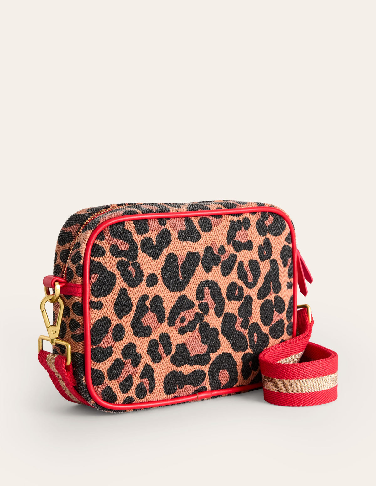 Canvas Cross-body Bag-Animal - Image 3