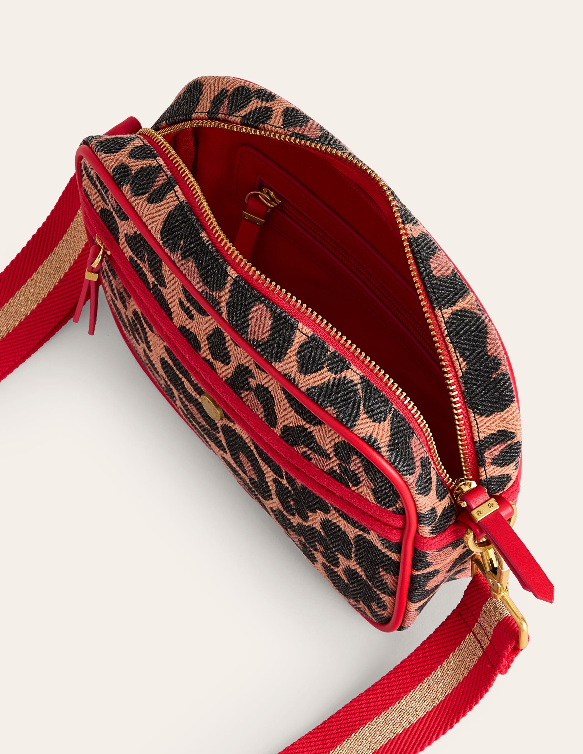 Canvas Cross-body Bag-Animal - Image 4