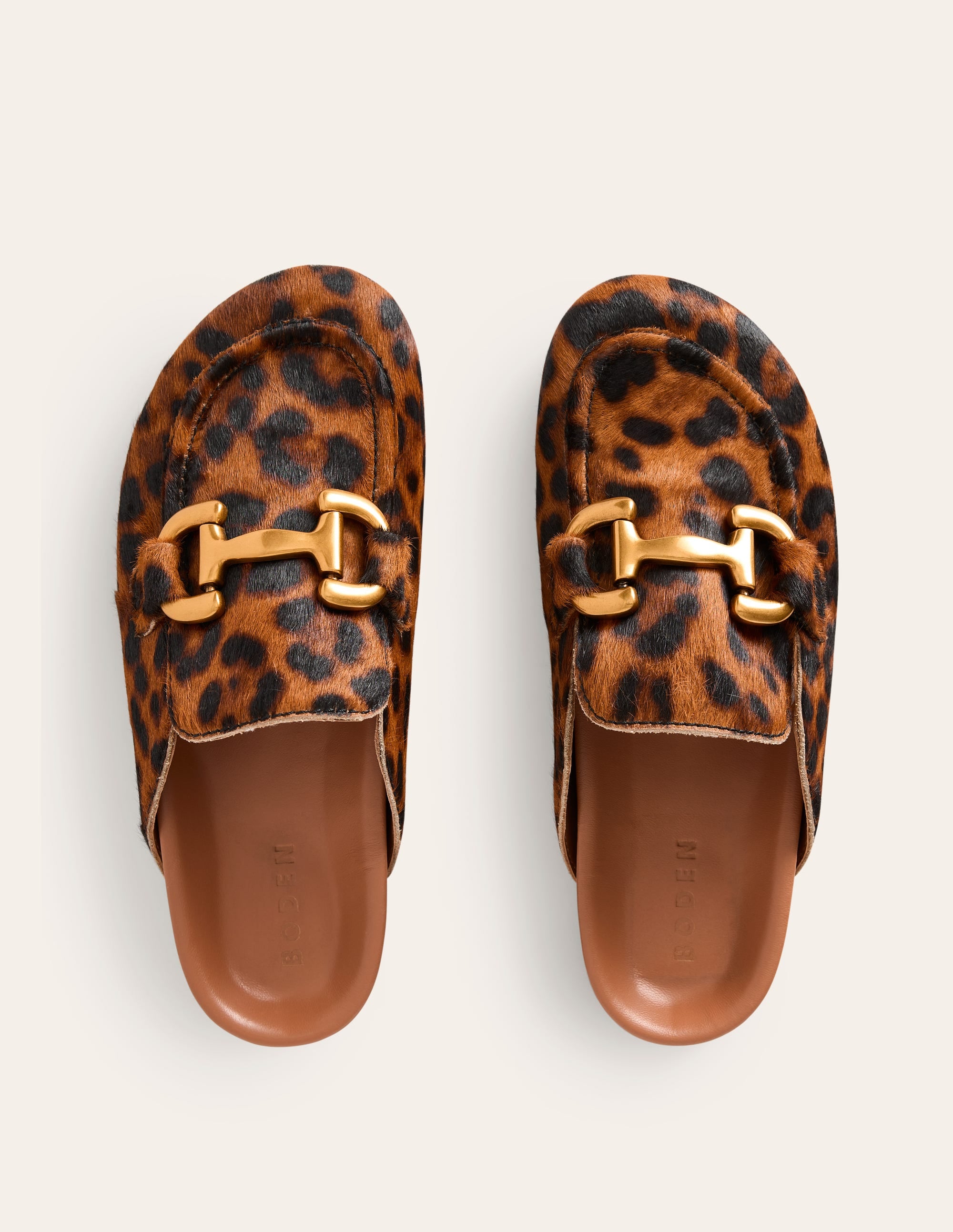Iris Snaffle Mules-Classic Leopard - Image 5