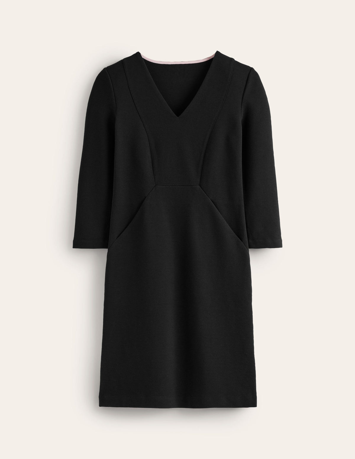 Bronte Ottoman Dress-Black - Image 5