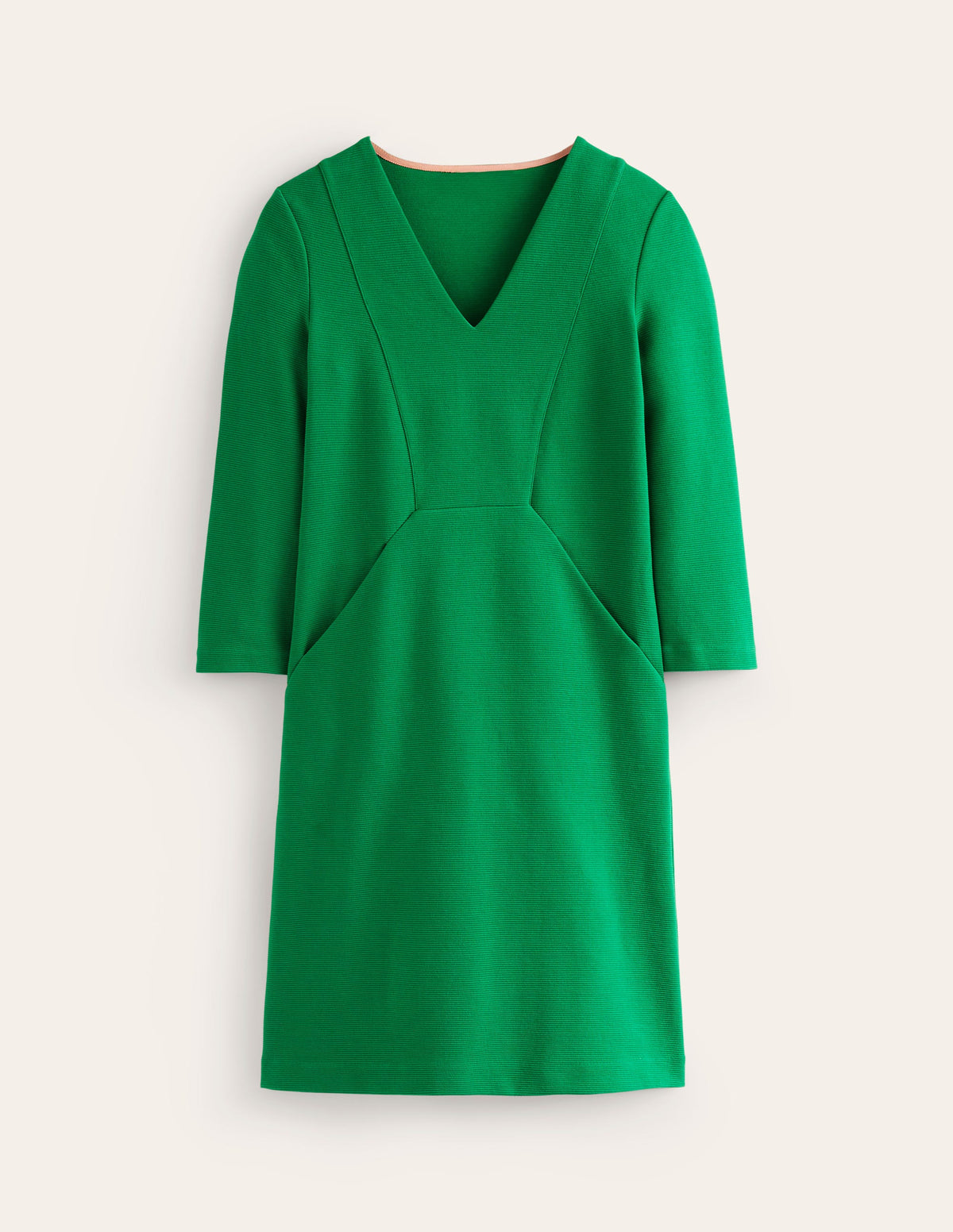 Bronte Ottoman Dress-Rich Emerald - Image 5