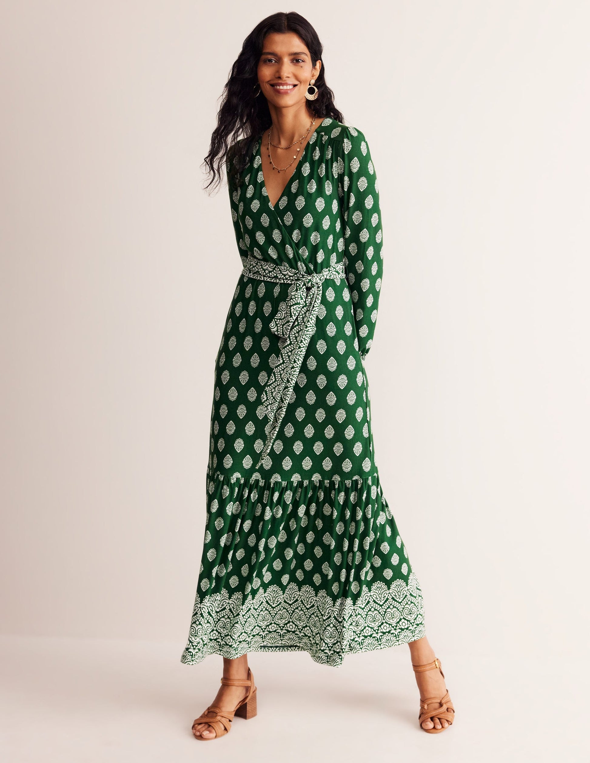 Wrap Dress Robe Boden Soldes Martha Godet Maxi Shirt Dress-Blue, Kaleidoscopic Paisley Boden AU Wrap Dress Robe Boden Soldes Martha Godet Maxi Shirt Dress-Blue, Kaleidoscopic Paisley Boden AU