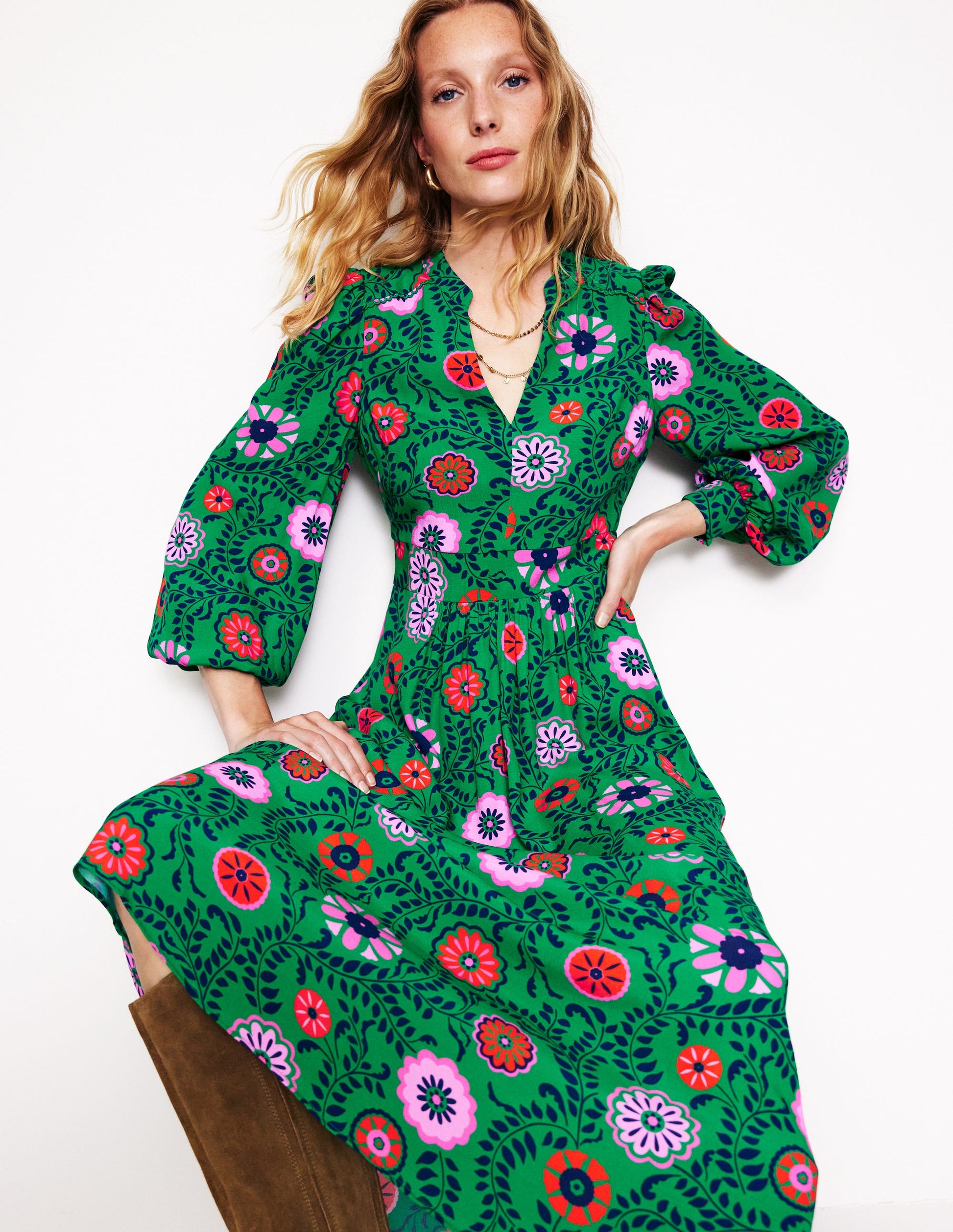 boden casual dresses Boden Women's Irene Occasion Dress in Blue