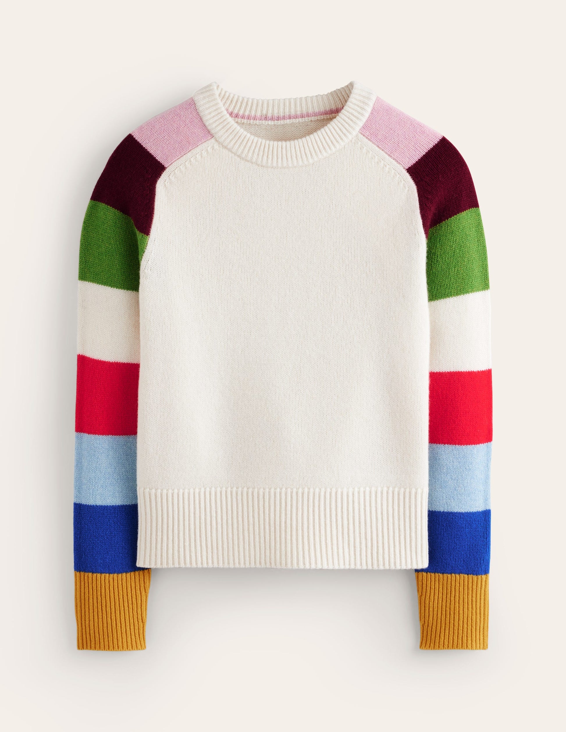 Olivia Merino Jumper-Multi, Rainbow-6