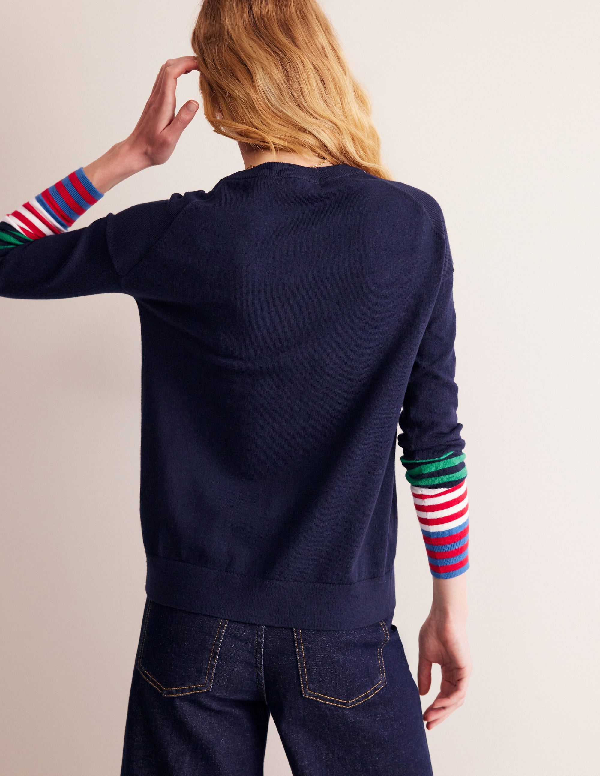 Annie Cardigan-Navy - Image 3