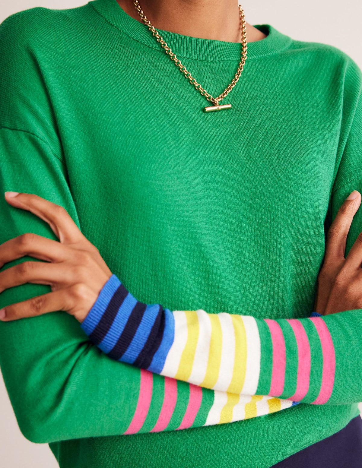 Annie Jumper-Rich Emerald Green - Image 2