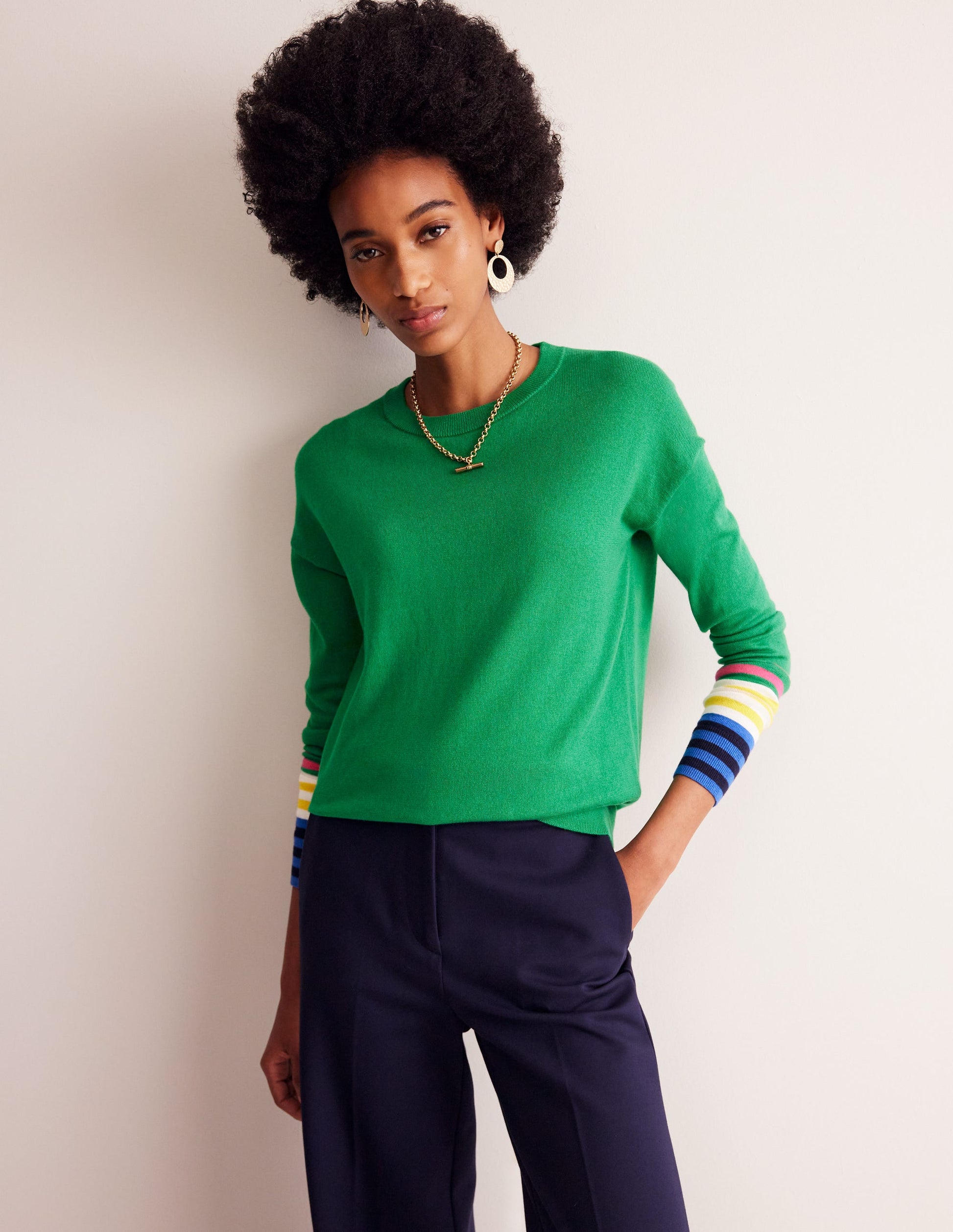 Annie Jumper-Rich Emerald Green-4